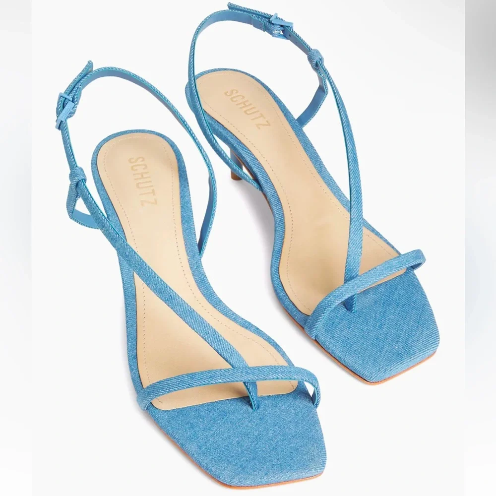 Schutz Heloise 63MM Slingback Sandals - Picture 2 of 6